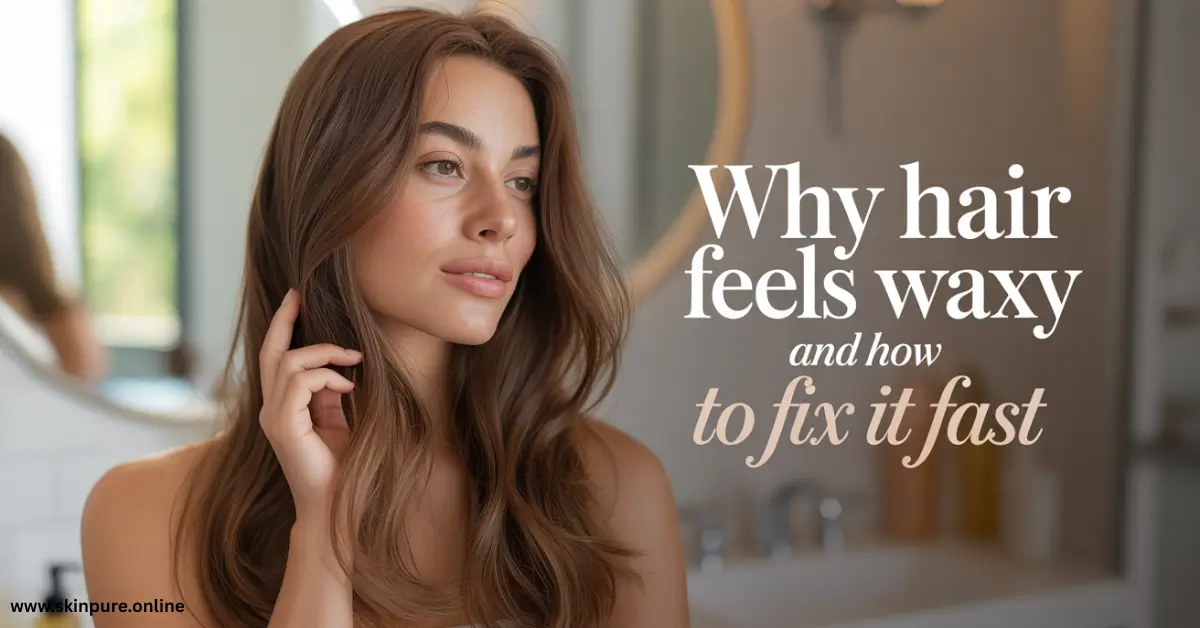 Why Hair Feels Waxy and How to Fix It Fast Why Hair Feels Waxy and How to Fix It Fast